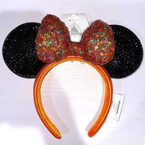 Disneyland Rhinestoned Fall Minnie Ears